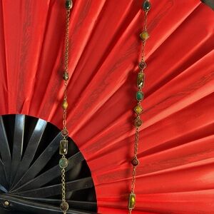 Elegant Multi-Color Gemstone Necklace